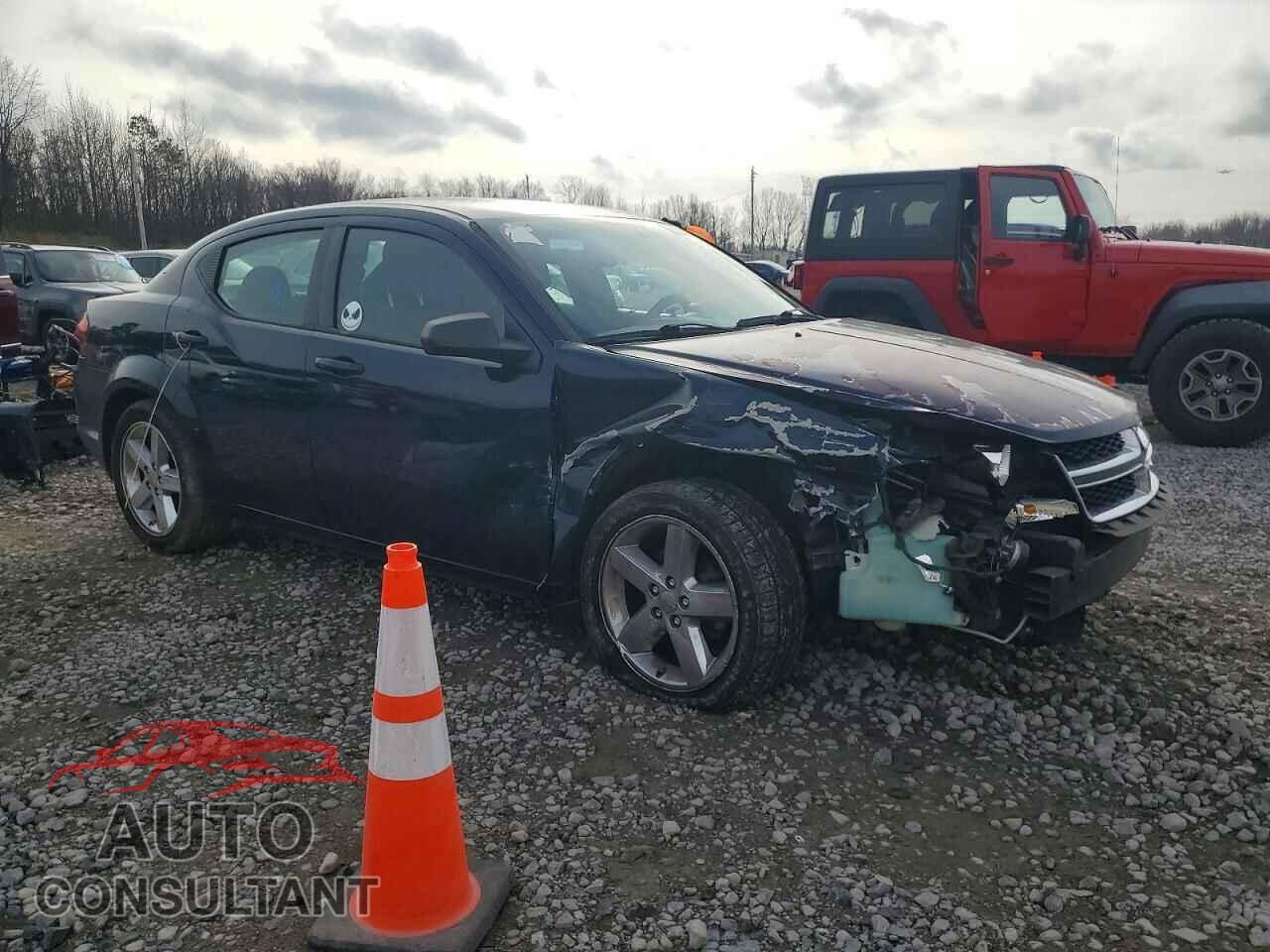 DODGE AVENGER 2013 - 1C3CDZAB4DN617792