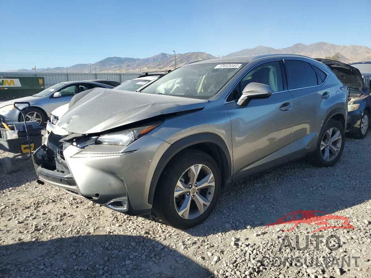 LEXUS NX 2017 - JTJBARBZ3H2108549