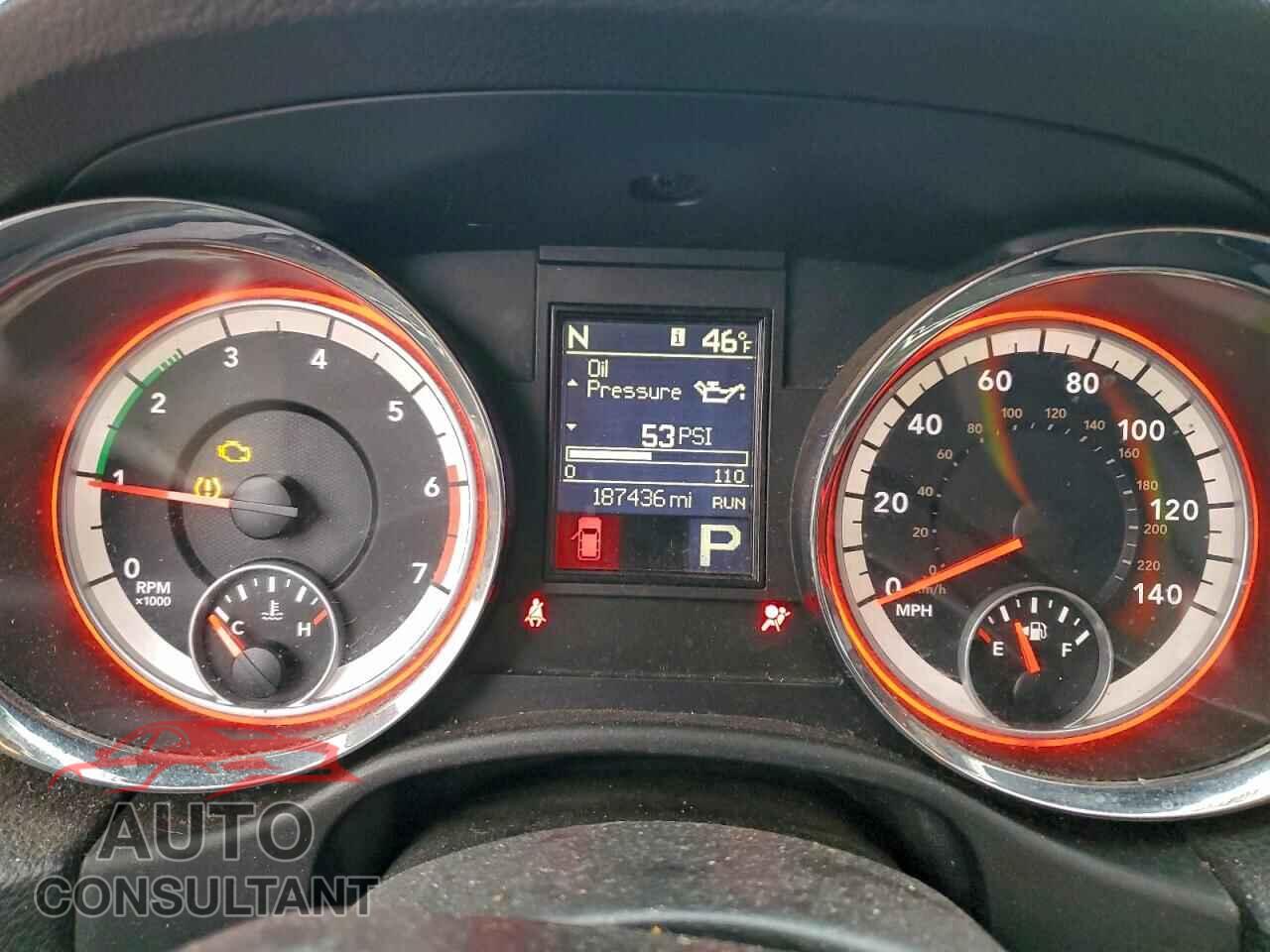 DODGE DURANGO 2012 - 1C4SDJDTXCC328584