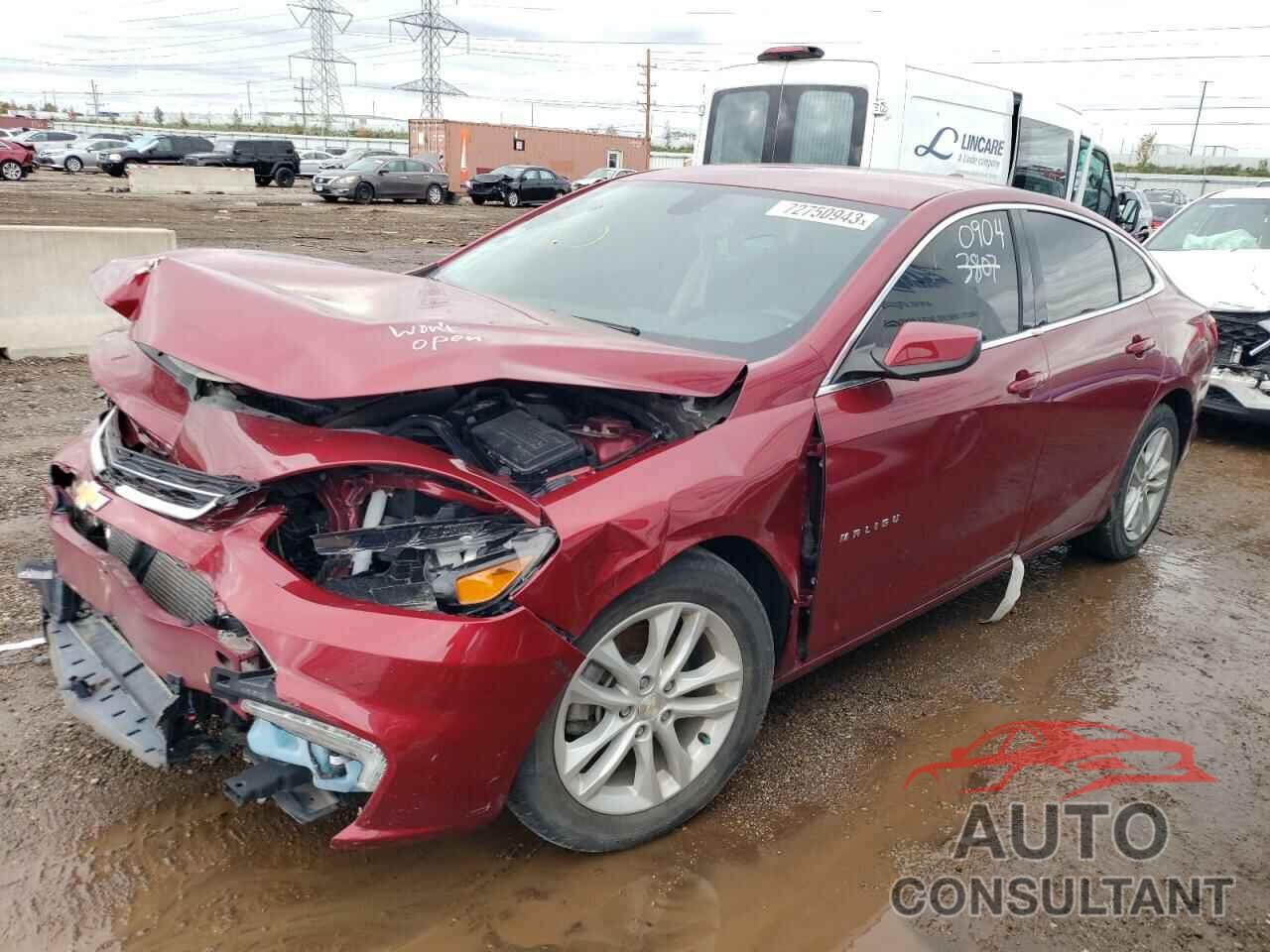 CHEVROLET MALIBU 2018 - 1G1ZD5STXJF221936