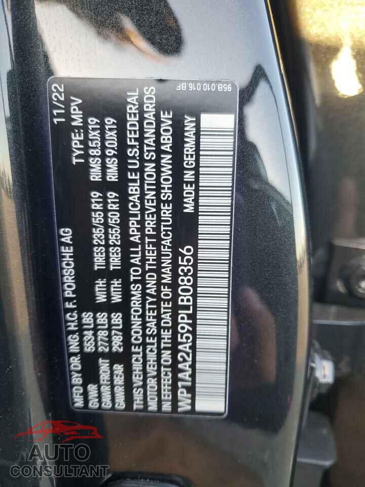 PORSCHE MACAN BASE 2023 - WP1AA2A59PLB08356