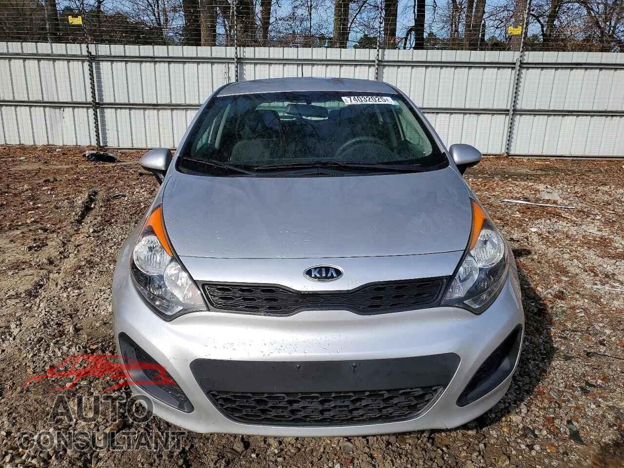 KIA RIO 2012 - KNADM5A39C6069070