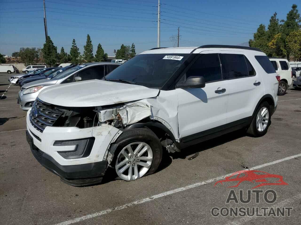 FORD EXPLORER 2016 - 1FM5K7BH4GGB72718