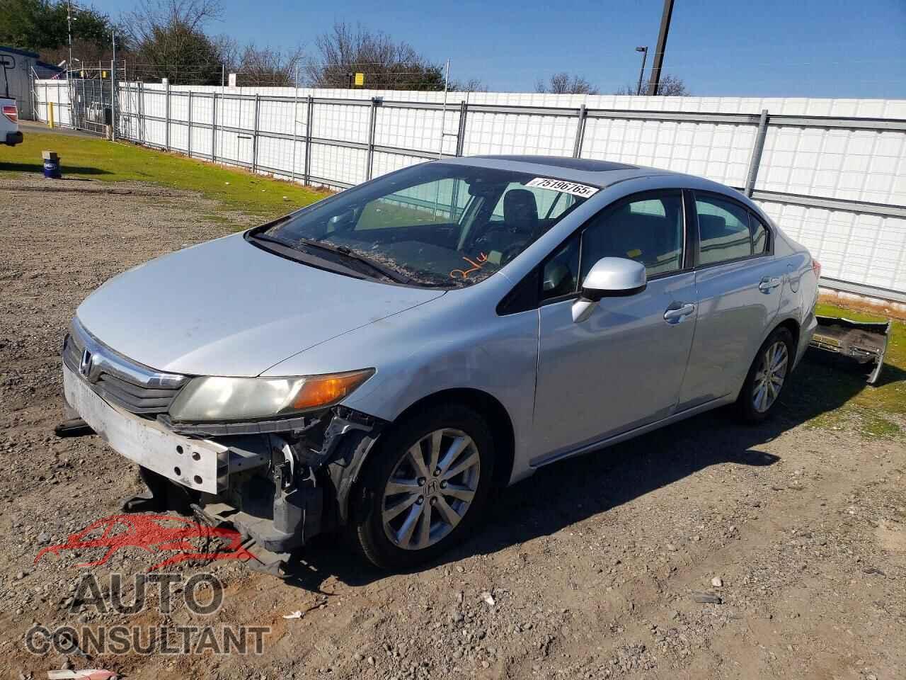 HONDA CIVIC 2012 - 19XFB2F80CE301683