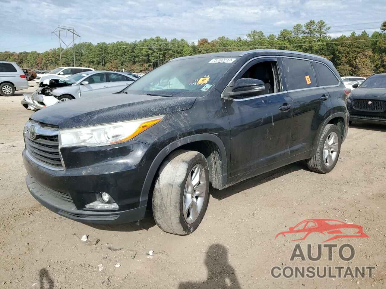 TOYOTA HIGHLANDER 2015 - 5TDYKRFH3FS108097