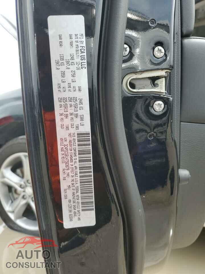 DODGE JOURNEY 2017 - 3C4PDCGB1HT563679