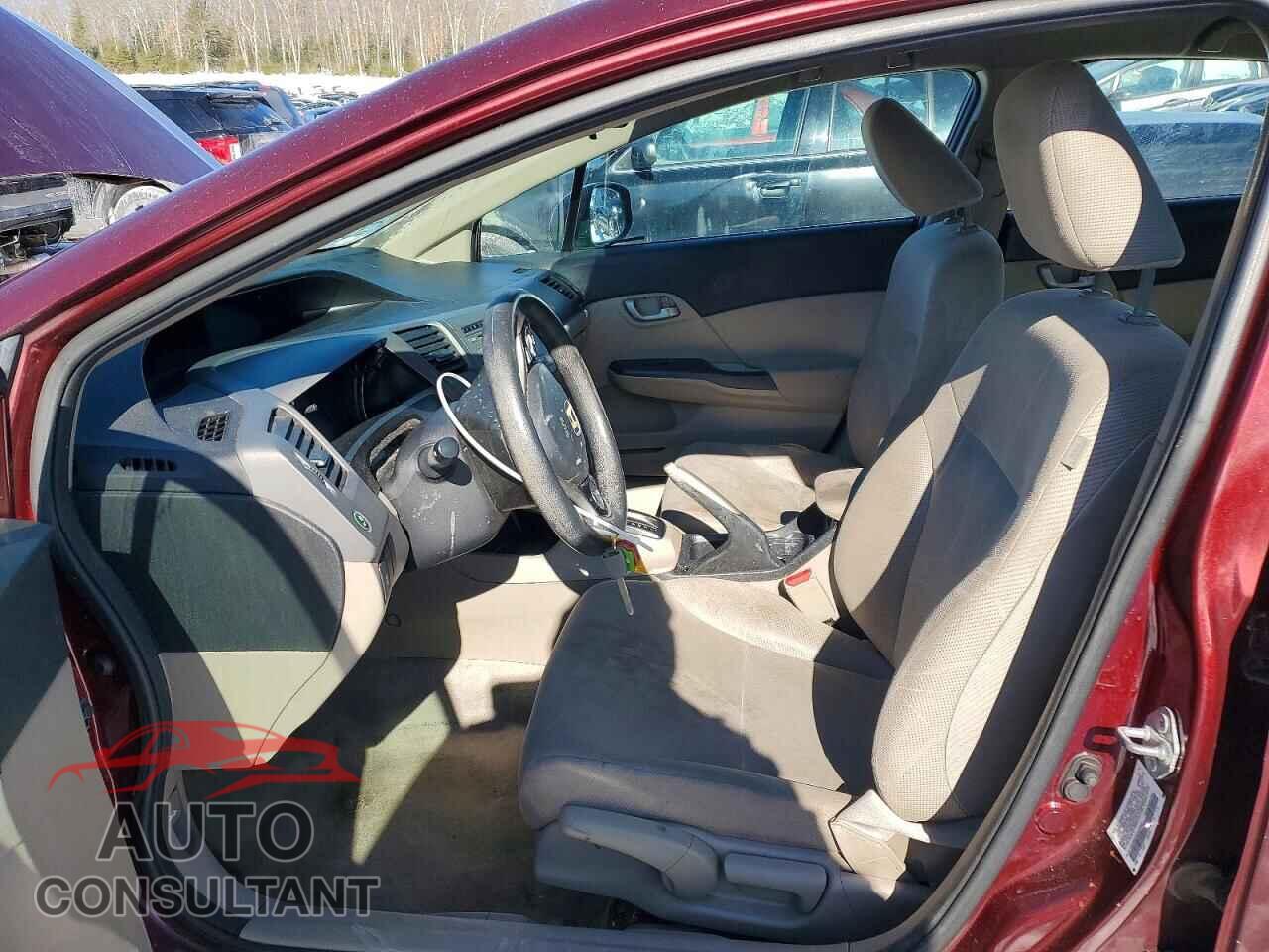 HONDA CIVIC 2012 - 2HGFB2F5XCH543697