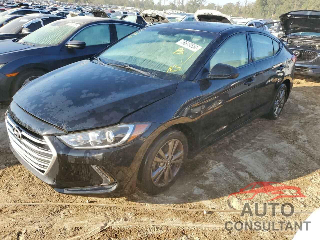 HYUNDAI ELANTRA 2018 - 5NPD84LF3JH277036