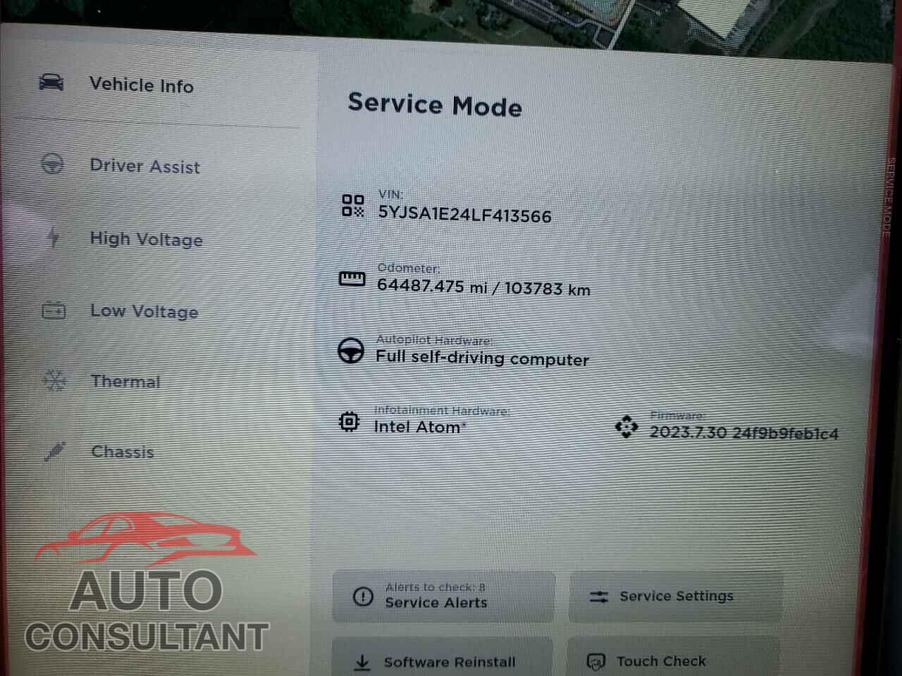 TESLA MODEL S 2020 - 5YJSA1E24LF413566
