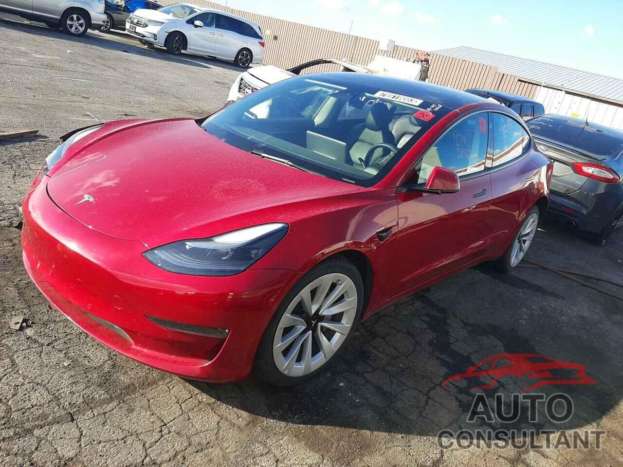 TESLA MODEL 3 2022 - 5YJ3E1EA0NF289959
