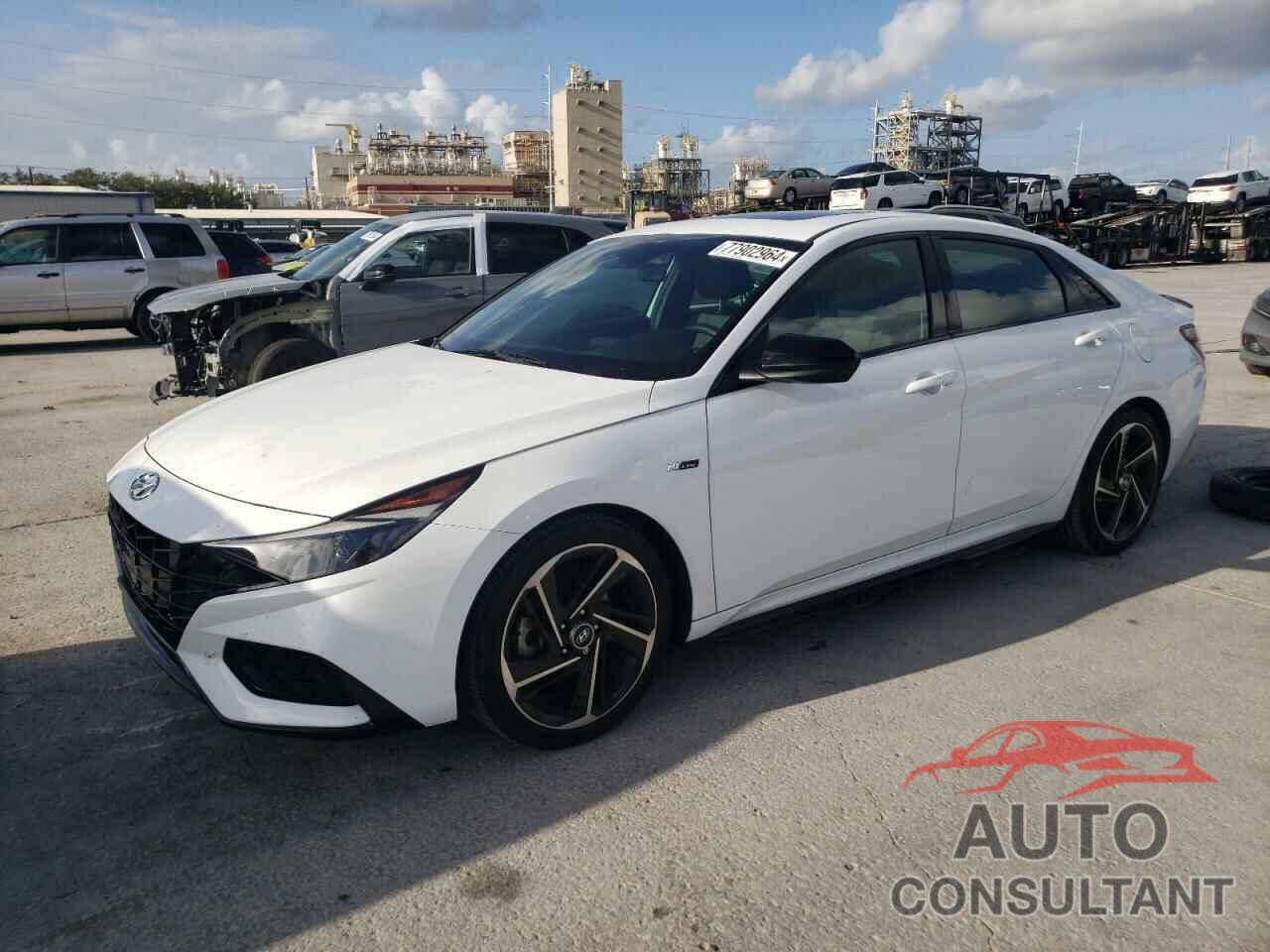 HYUNDAI ELANTRA 2022 - KMHLR4AFXNU370266