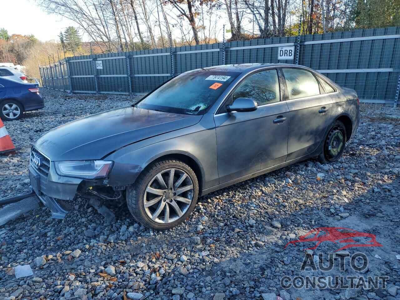 AUDI A4 2013 - WAUEFAFL2DN042493