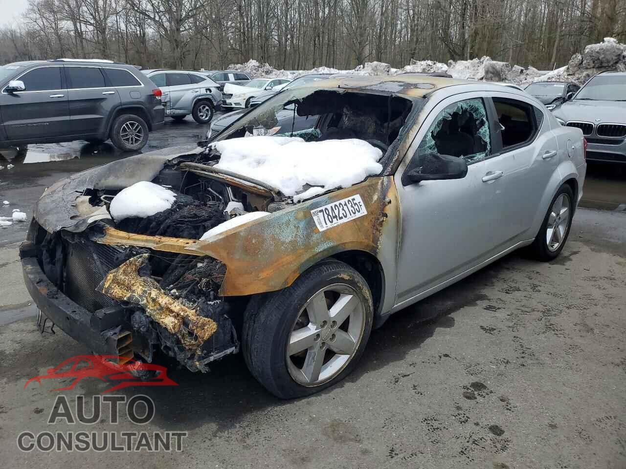 DODGE AVENGER 2012 - 1C3CDZAB8CN182290