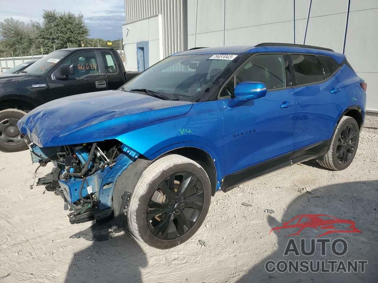 CHEVROLET BLAZER 2020 - 3GNKBERS6LS595493