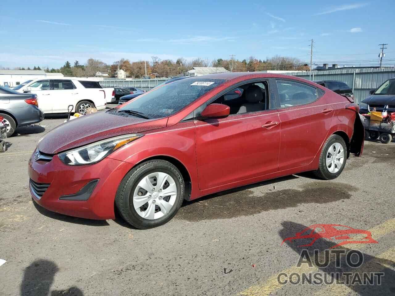 HYUNDAI ELANTRA 2016 - 5NPDH4AE9GH722284