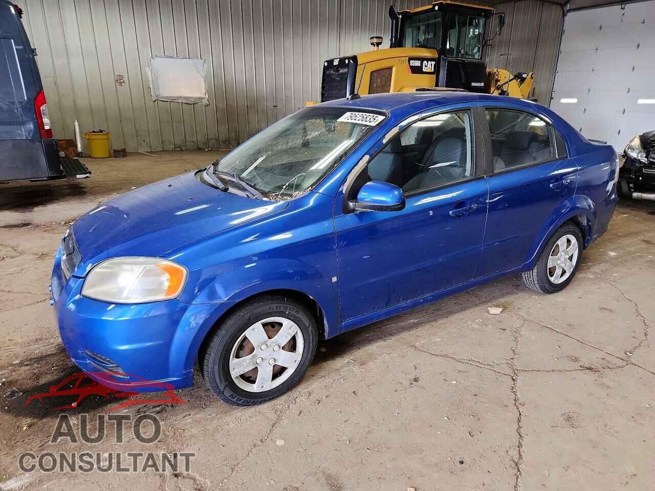 CHEVROLET AVEO 2009 - KL1TD56EX9B614564