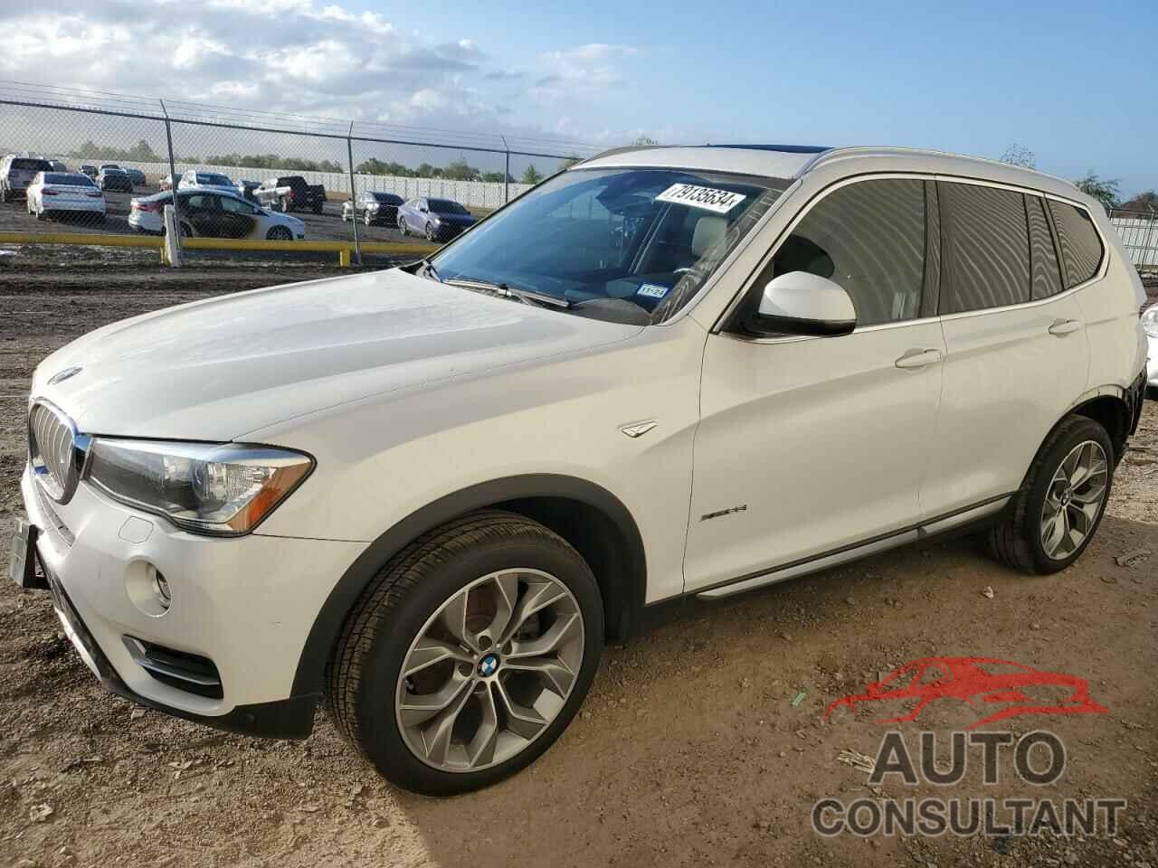 BMW X3 2016 - 5UXWX9C56G0D82130