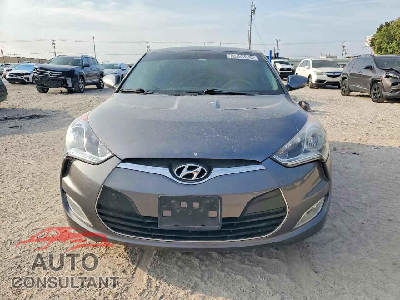 HYUNDAI VELOSTER 2012 - KMHTC6AD7CU076915