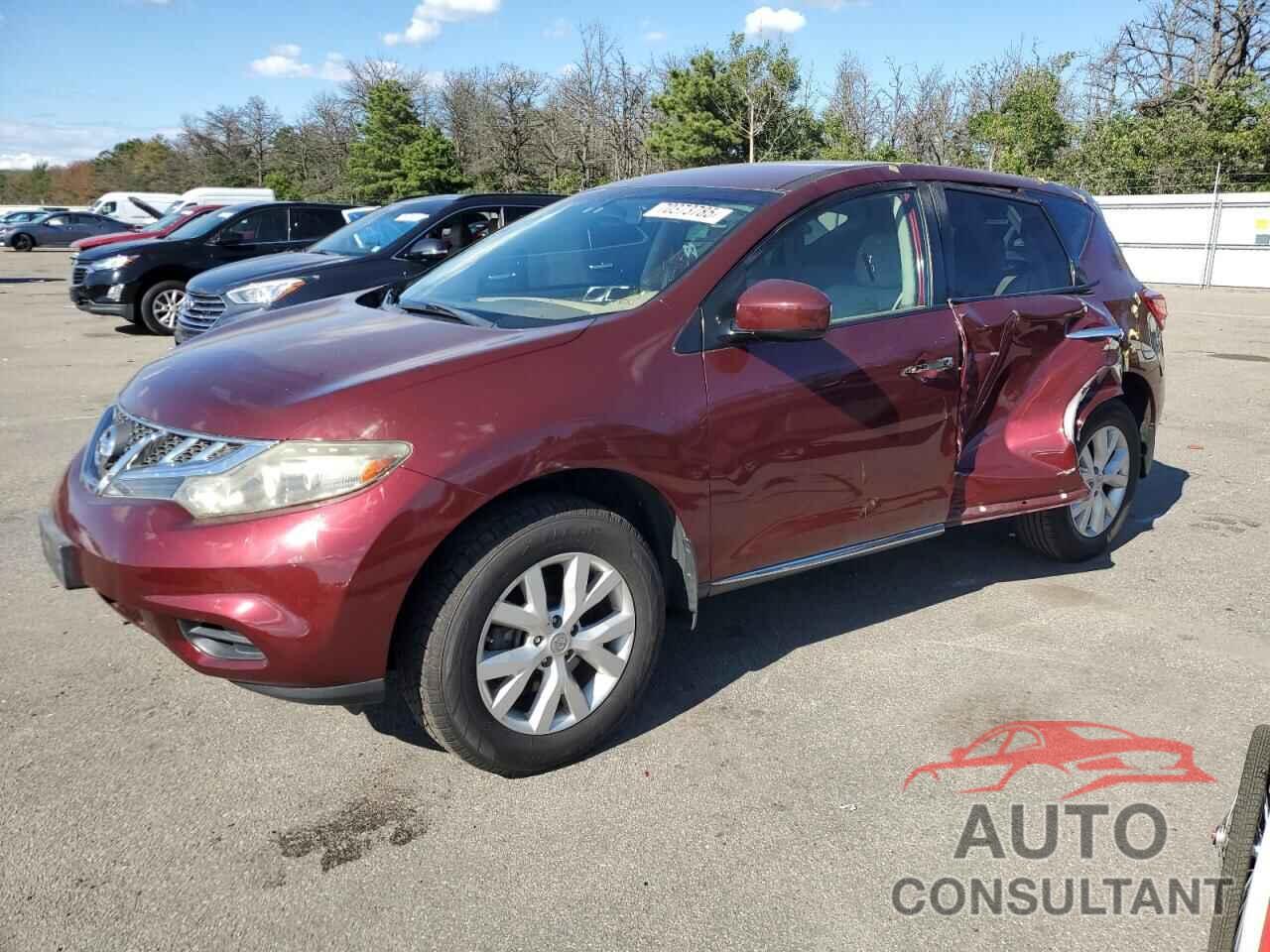 NISSAN MURANO 2011 - JN8AZ1MW6BW184394
