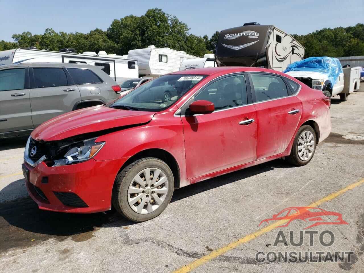 NISSAN SENTRA 2017 - 3N1AB7AP5HL676786