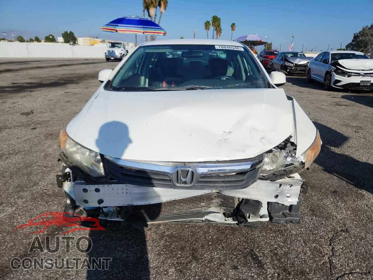 HONDA CIVIC 2012 - JHMFB2F51CS002219