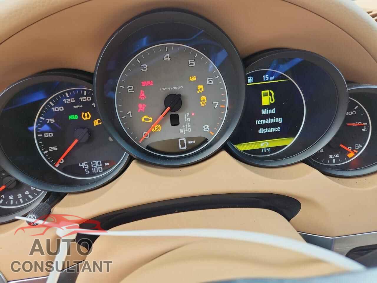 PORSCHE CAYENNE 2017 - WP1AB2A27HLA50512