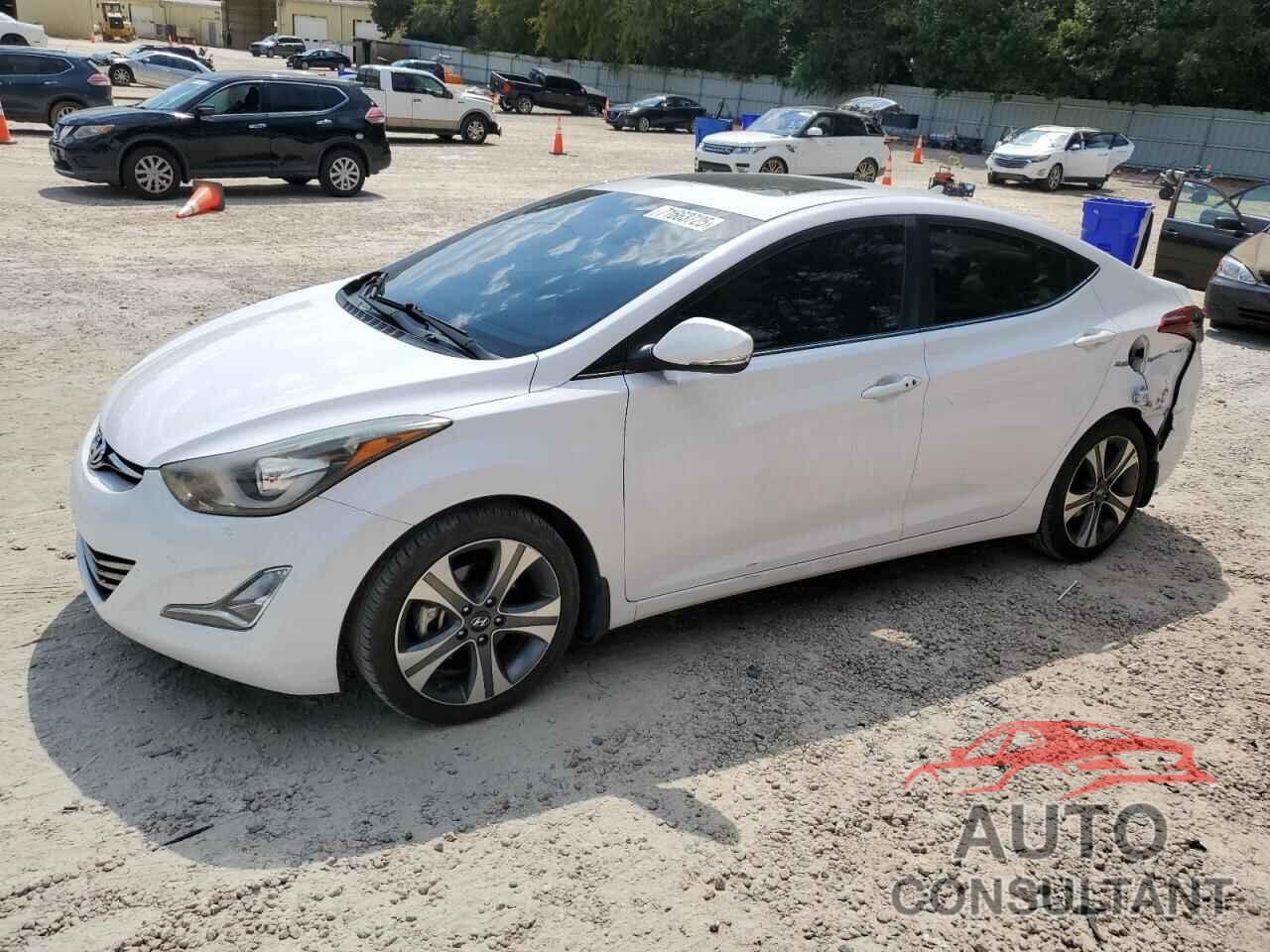 HYUNDAI ELANTRA 2015 - KMHDH4AH9FU357941