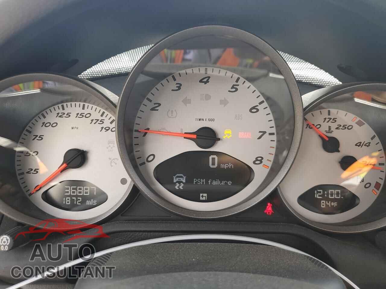 PORSCHE BOXSTER 2009 - WP0CB29829U730624