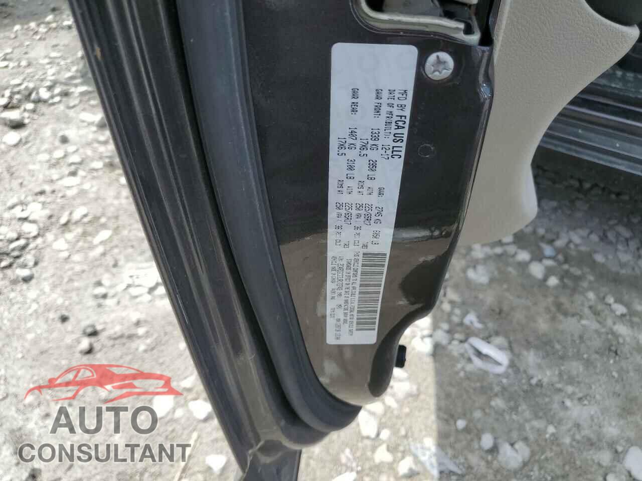 DODGE CARAVAN 2018 - 2C4RDGCG3JR173743