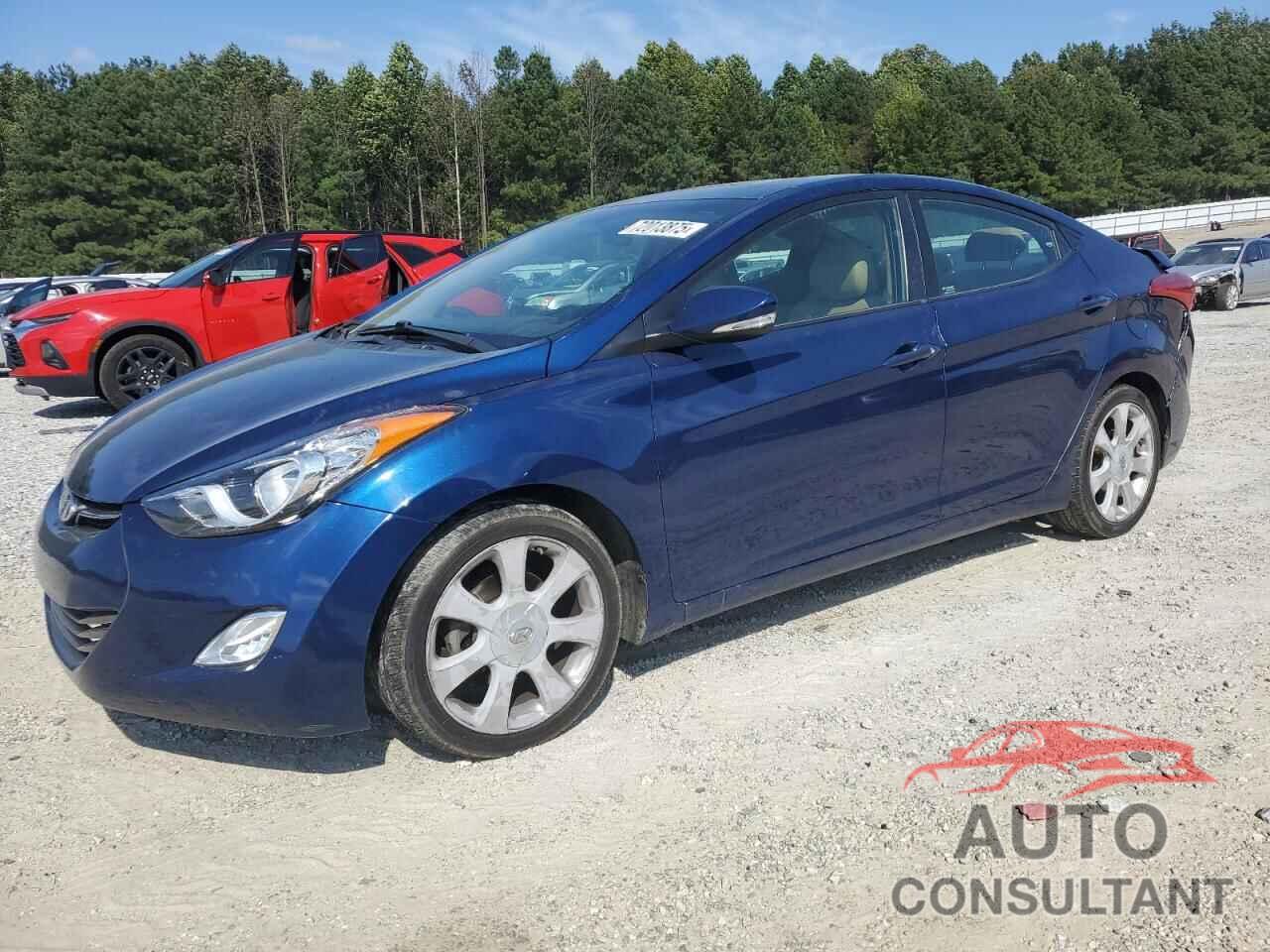 HYUNDAI ELANTRA 2013 - KMHDH4AE6DU577251