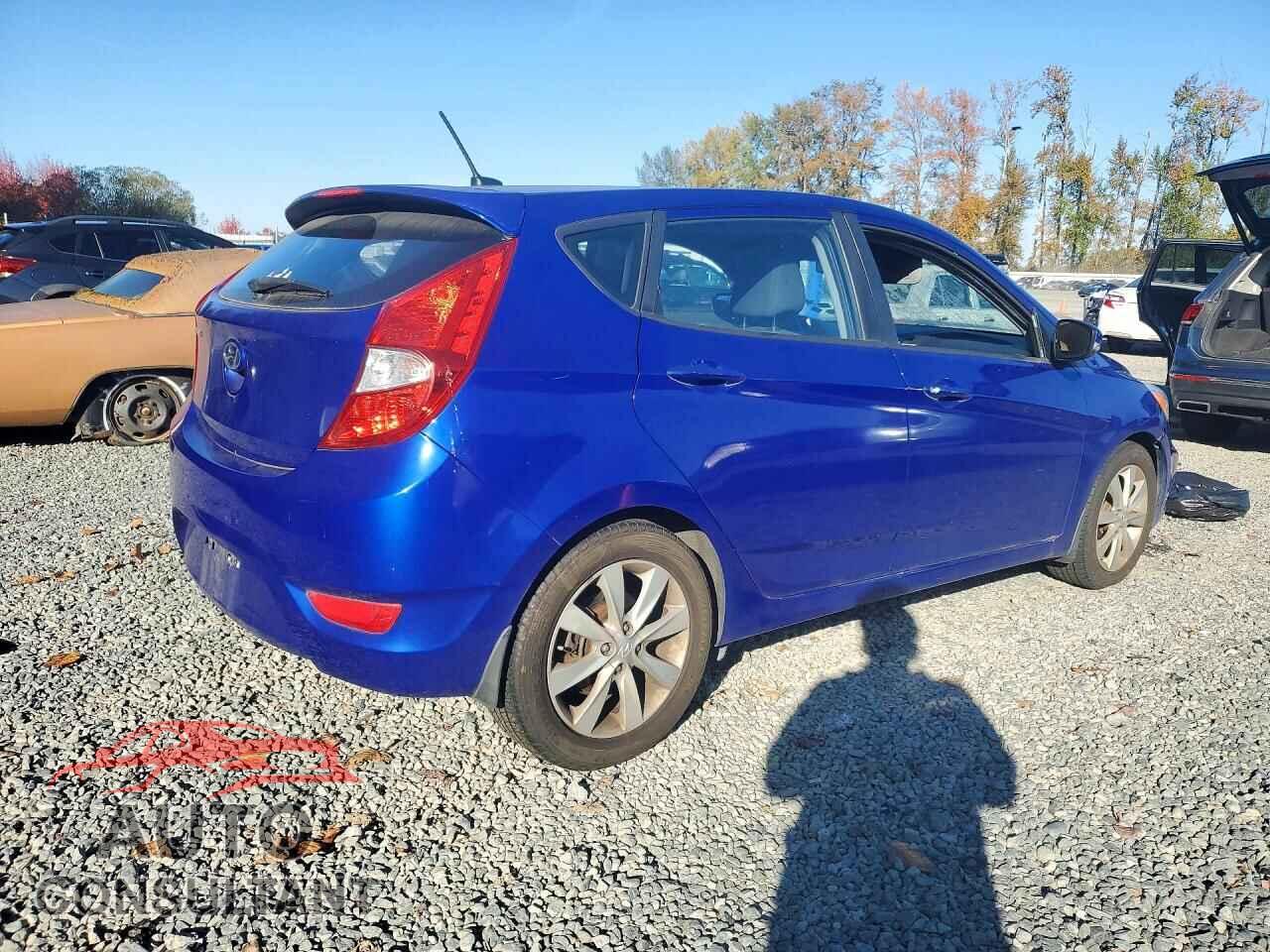 HYUNDAI ACCENT 2014 - KMHCU5AE4EU163805