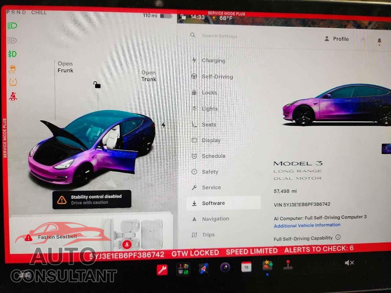 TESLA MODEL 3 2023 - 5YJ3E1EB6PF386742