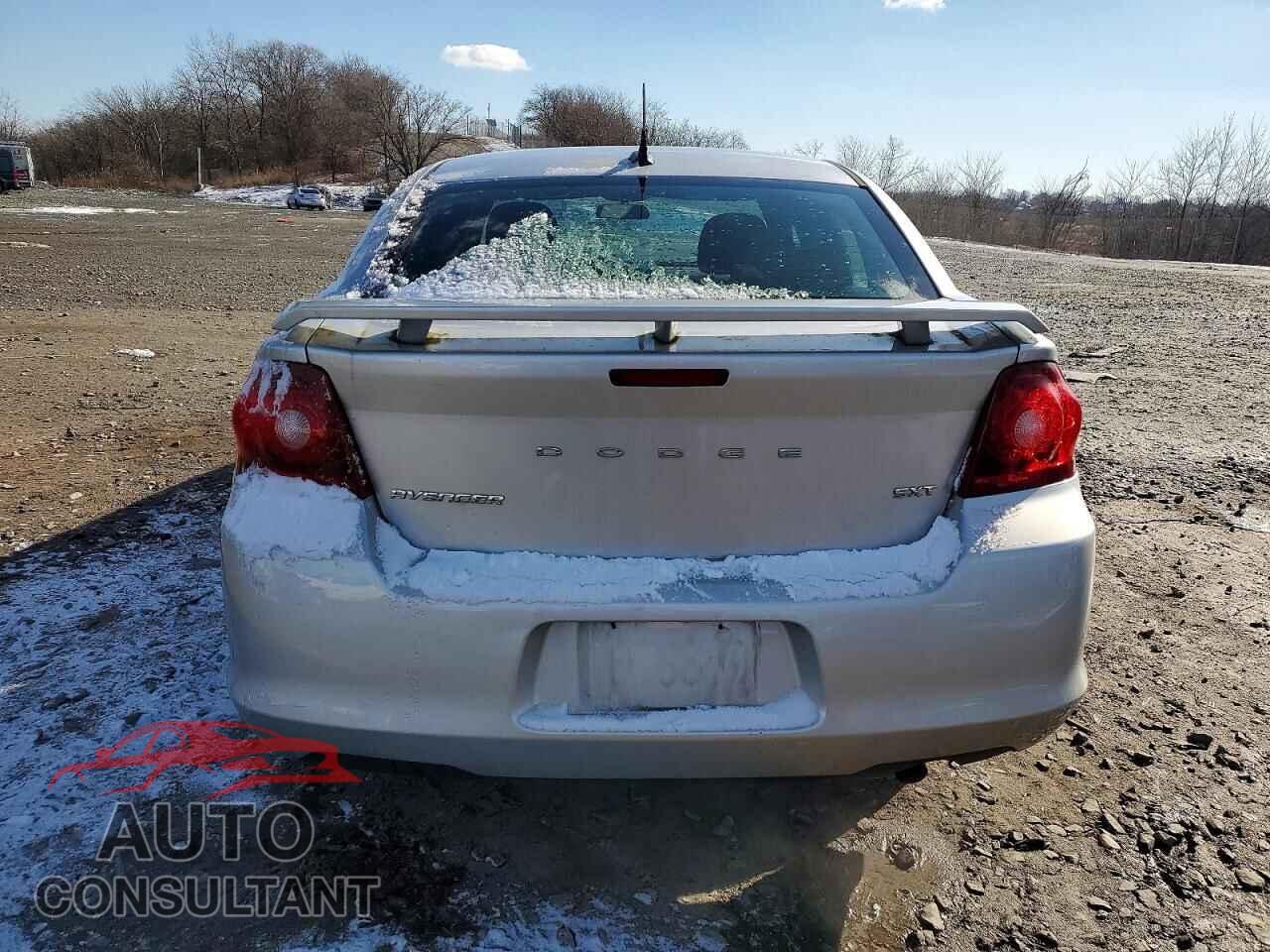 DODGE AVENGER 2012 - 1C3CDZCBXCN221880