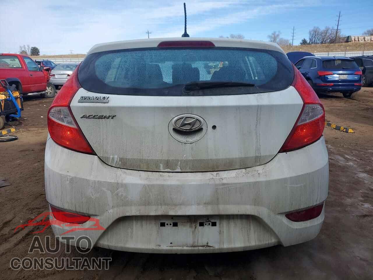 HYUNDAI ACCENT 2014 - KMHCT5AEXEU177128