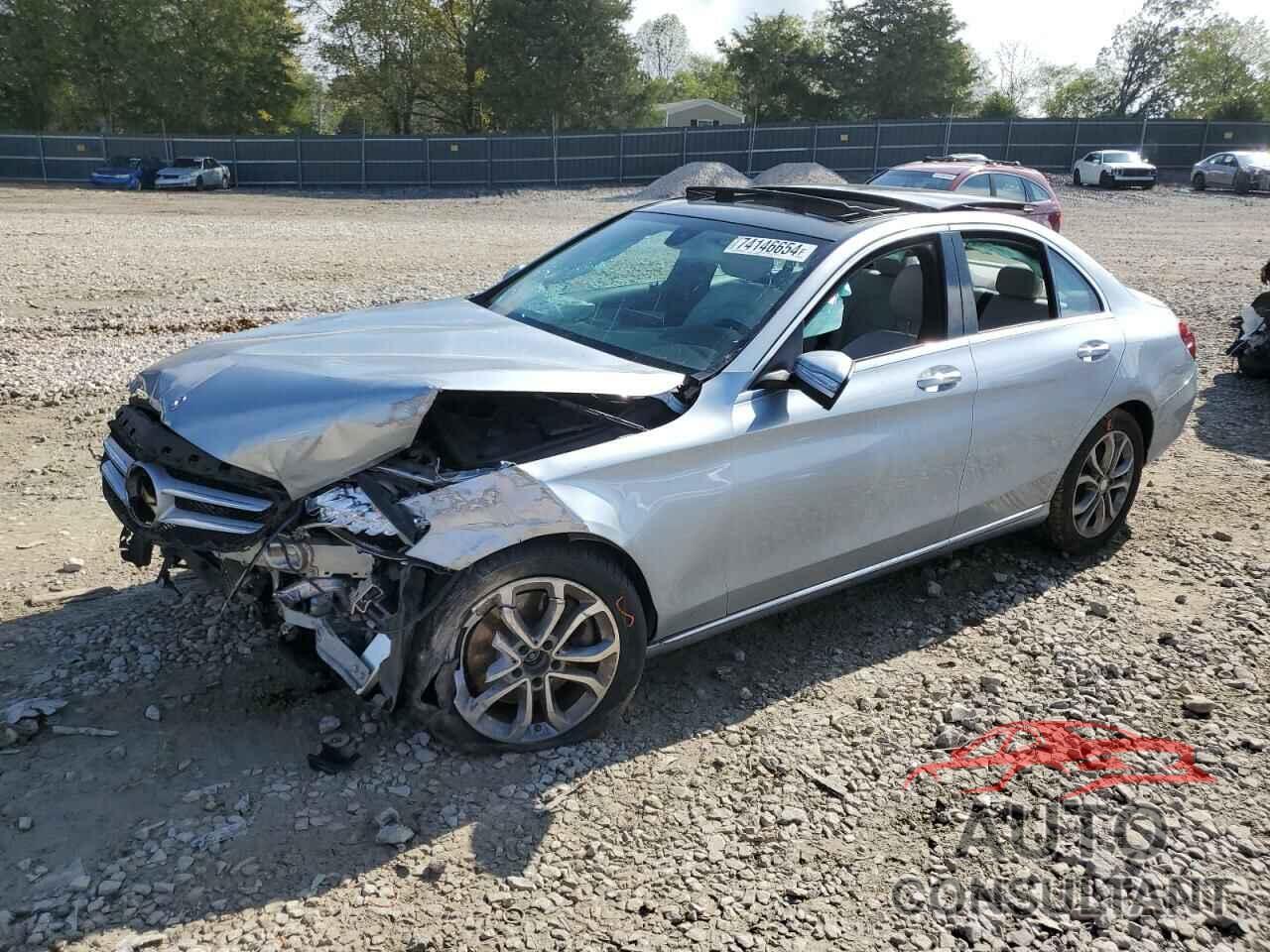 MERCEDES-BENZ C-CLASS 2015 - 55SWF4KB1FU092940