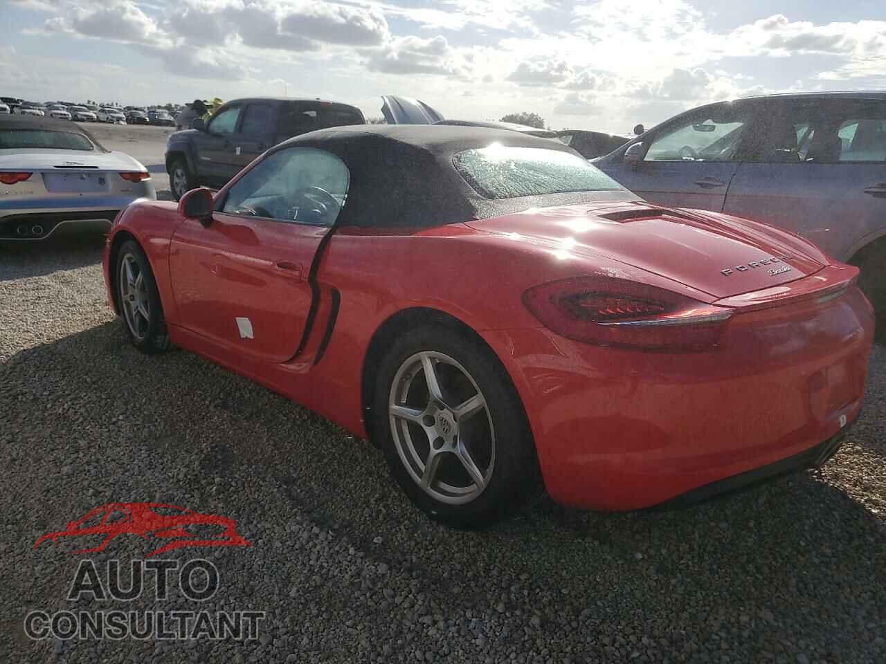 PORSCHE BOXSTER 2016 - WP0CA2A84GS120540