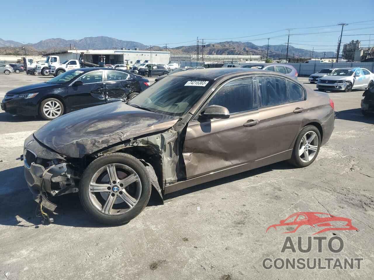 BMW 3 SERIES 2015 - WBA3C1C54FP851524