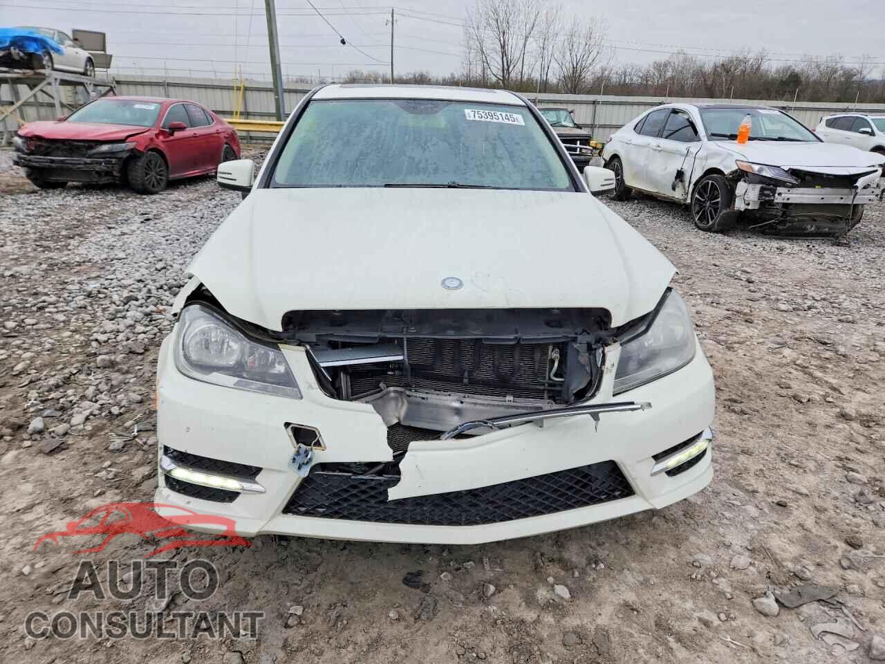 MERCEDES-BENZ C-CLASS 2012 - WDDGF8BB3CR206722