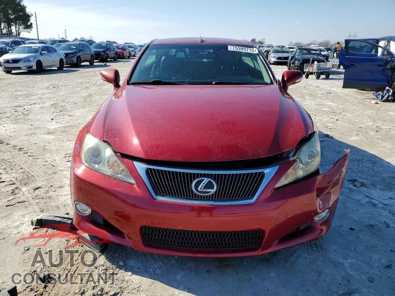 LEXUS IS 2010 - JTHFE2C23A2503823