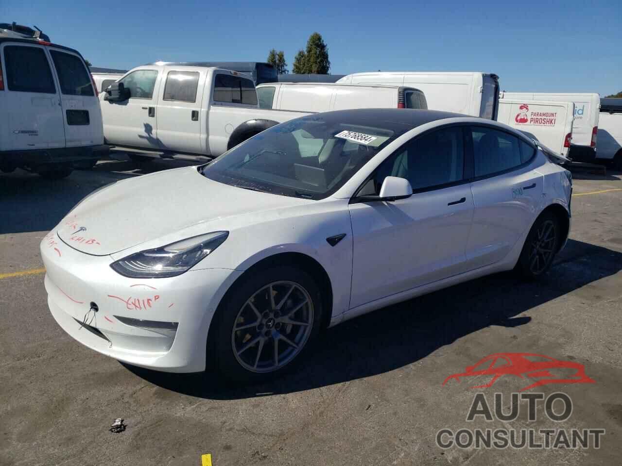 TESLA MODEL 3 2022 - 5YJ3E1EB4NF243060