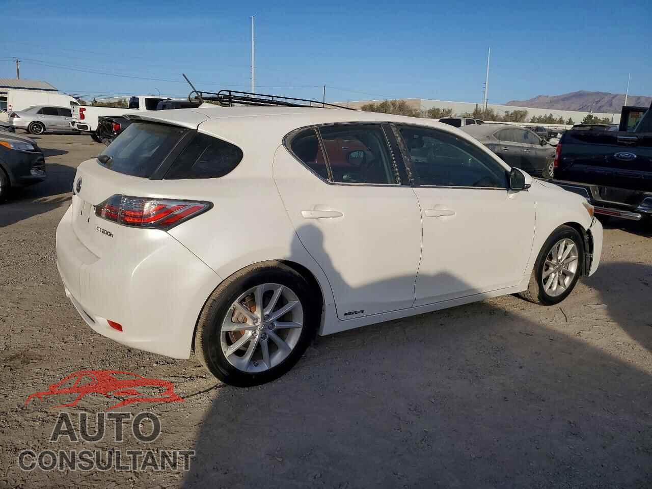 LEXUS CT 200 2012 - JTHKD5BH0C2069792