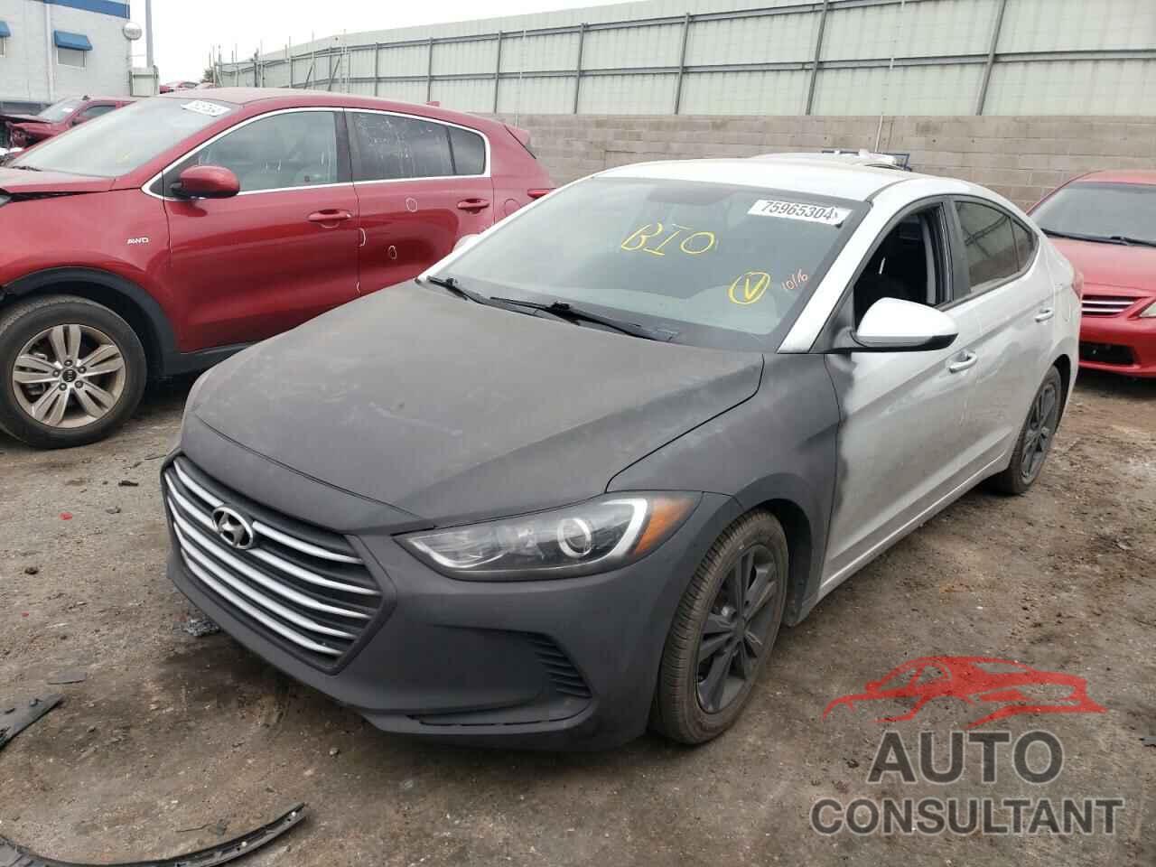 HYUNDAI ELANTRA 2018 - 5NPD84LF9JH375035