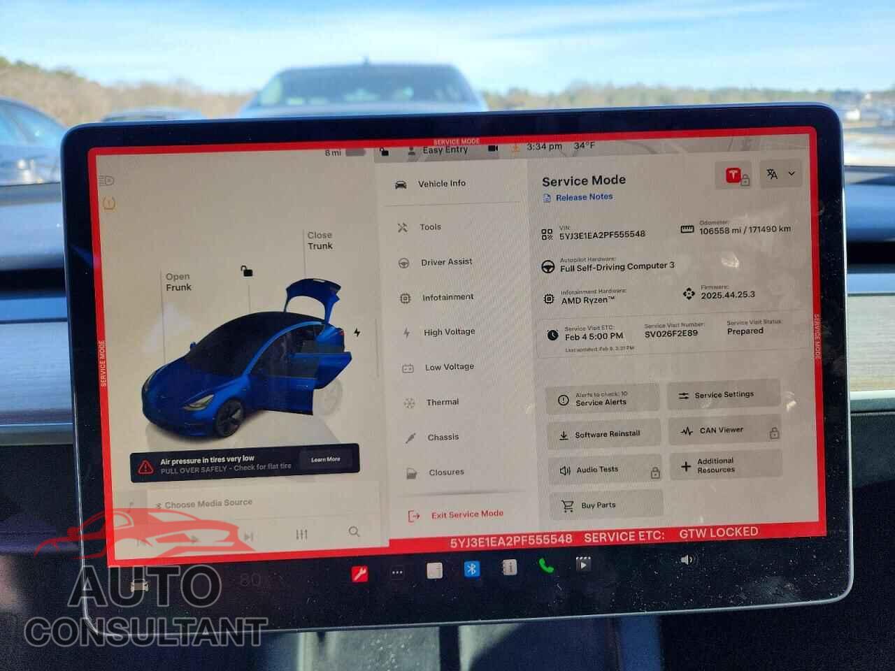 TESLA MODEL 3 2023 - 5YJ3E1EA2PF555548
