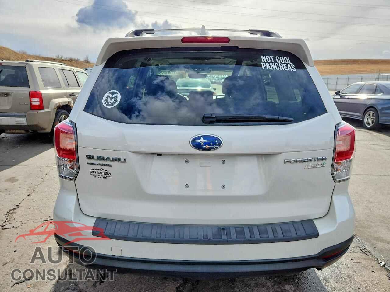 SUBARU FORESTER 2017 - JF2SJAEC7HH511475