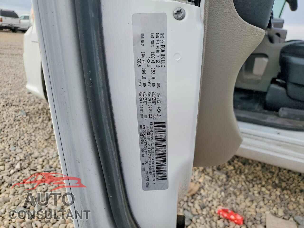DODGE CARAVAN 2019 - 2C4RDGCG2KR614750