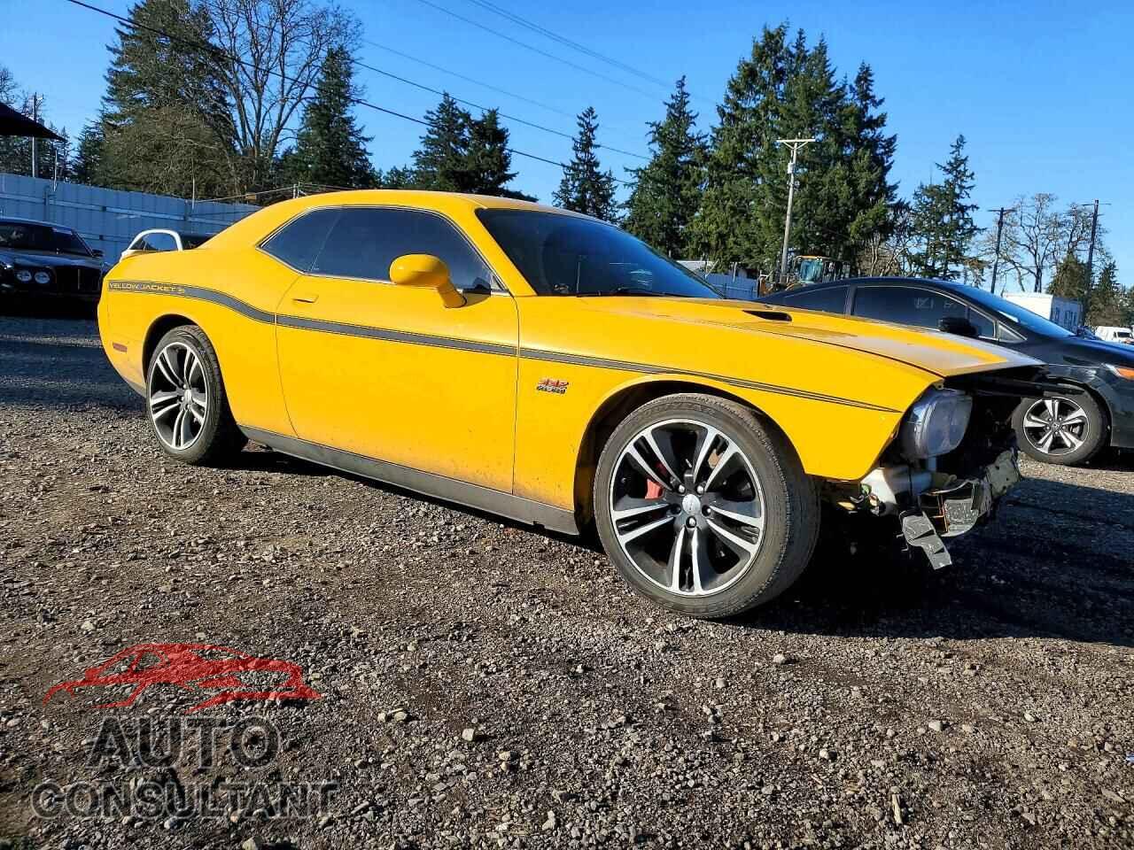 DODGE CHALLENGER 2012 - 2C3CDYCJ8CH293395