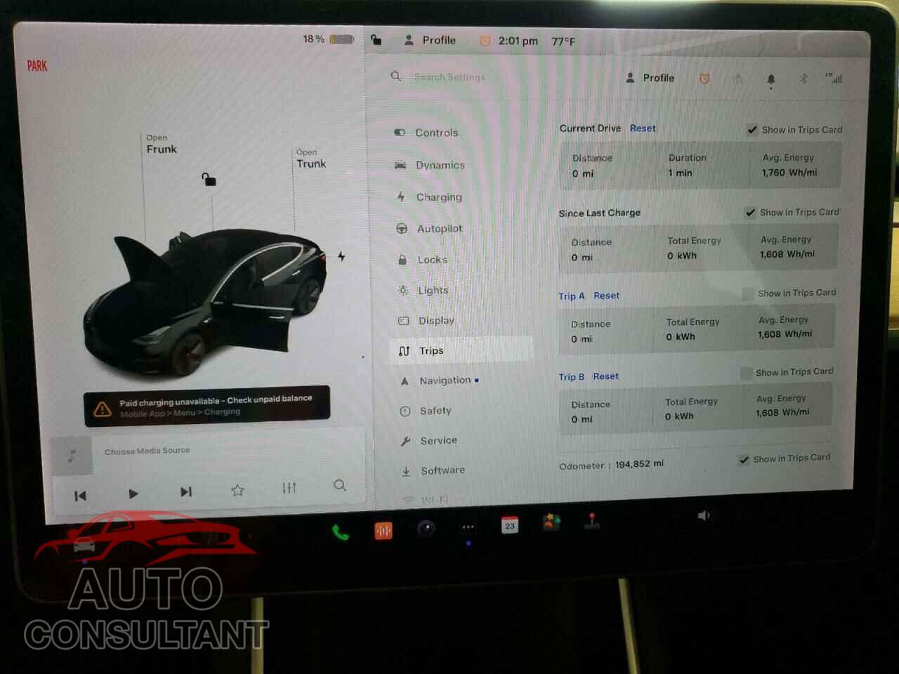 TESLA MODEL 3 2018 - 5YJ3E1EA4JF031406
