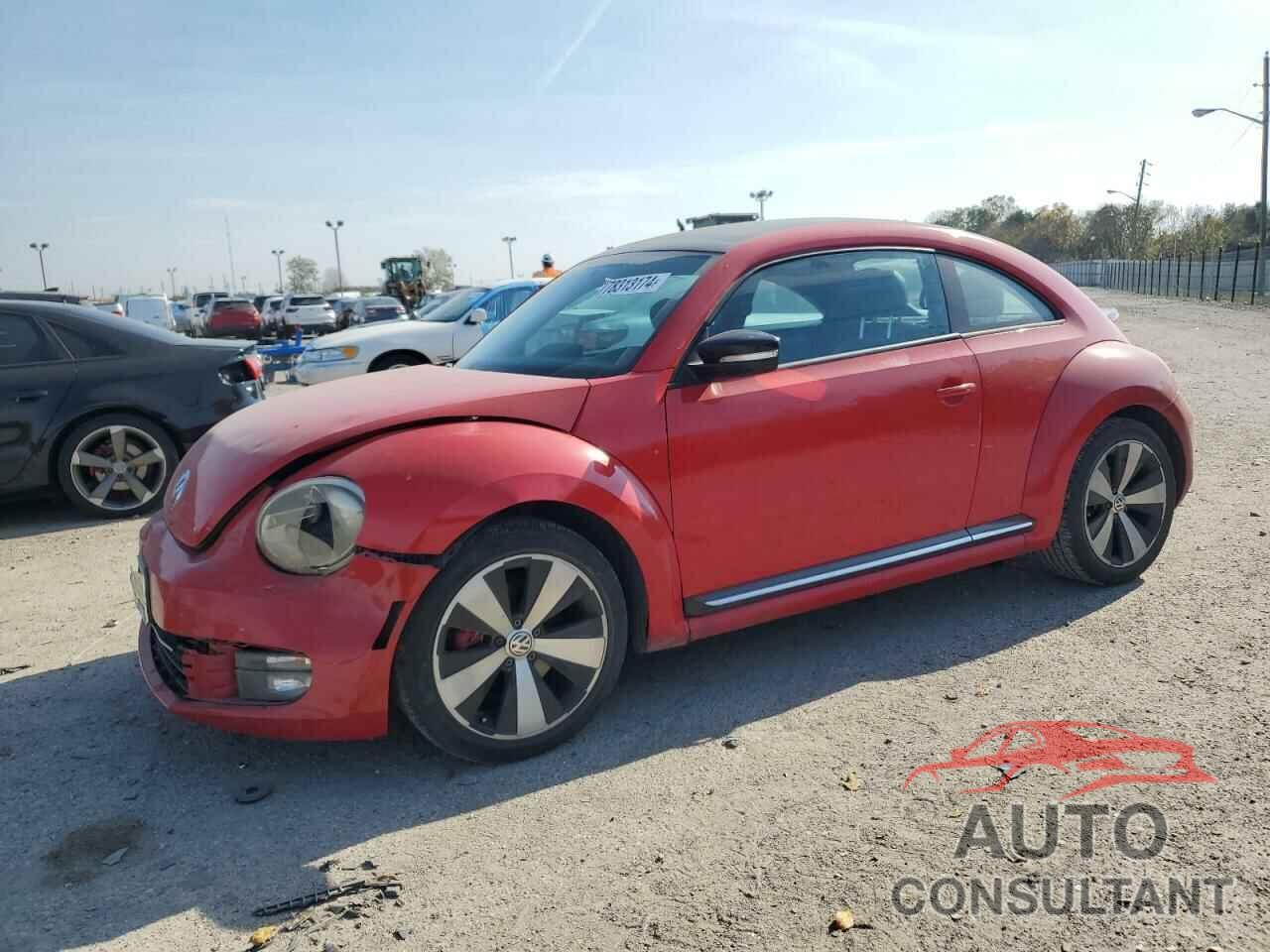 VOLKSWAGEN BEETLE 2012 - 3VWVA7AT5CM645469