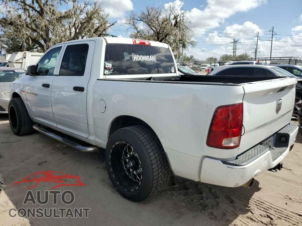 DODGE RAM 1500 2012 - 1C6RD6KTXCS143821