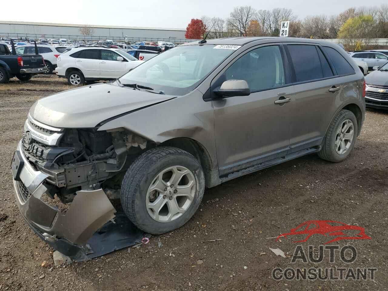 FORD EDGE 2012 - 2FMDK3J93CBA64610